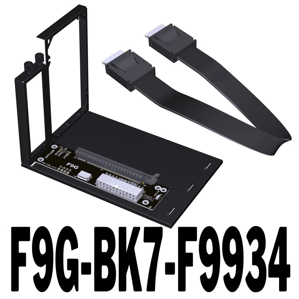 PCIE 4.0 F9G 64 GBPS OCULINK NAPLATÍ Externá grafická karta GPU dokovacia stanica pre M.2 NVME na SFF-8612 OCULINK EGPU Adapter Card Card Card