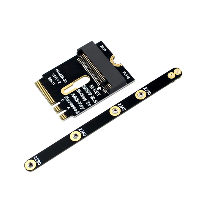 PCIE 4.0 M.2 NVME Adapter SSD PCIe Adapter Inštalácia pre 2230 2242 2260 2280 M2 NVME SSD Riser Card Card
