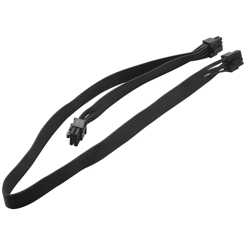 PCIe 8 PIN Muž do duálneho PCIe 2x 8 PIN (6+2) Kábel mužského napájacieho adaptéra pre sezónny napájací zdroj 25-palcový+9-palcový (63 cm+23 cm)