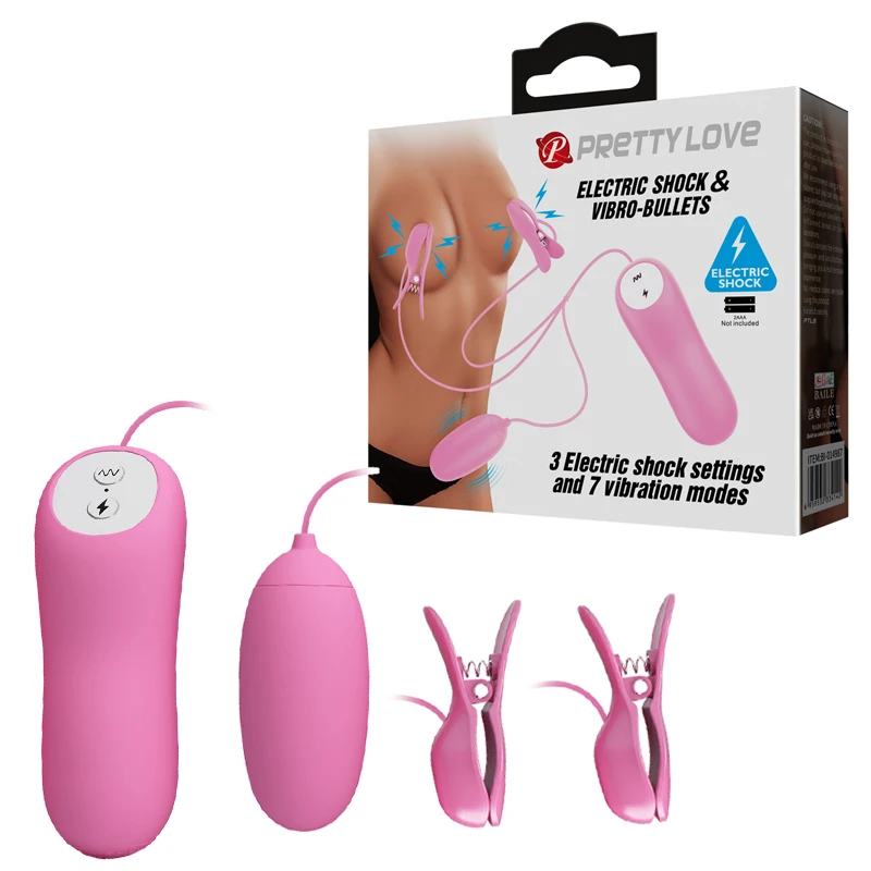 Pekná láska masáž prsníka Stimulácia bradavky Elektrický šok vagina klitoris klitoris fóma masturbátor vibrátor sexuálne hračky Ženy