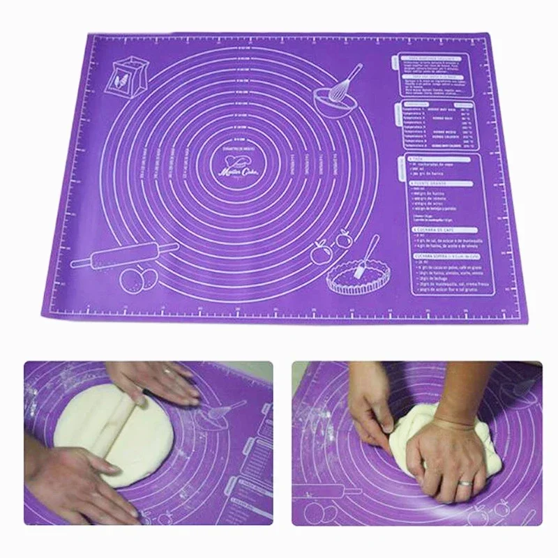 Pekáreň Rolling Pin Pizza Gating Kuchynské náradie Curobné príslušenstvo Neprežované rolovacie mat