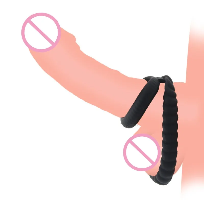 Penis penis ring pre mužov Oneskorene ejakulácia erekcia Sex Shop Hračky pre pár sexuálnych hračiek Penis prsteň Dick Enlarger Rings Muž cudnosť