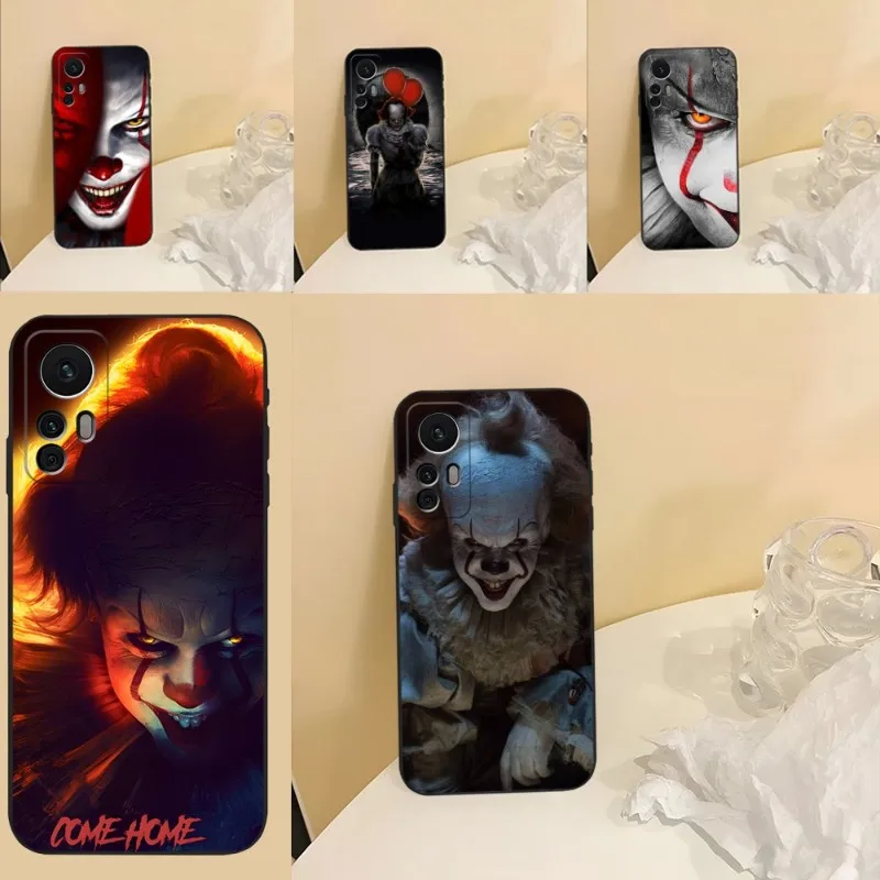 Pennywise The Clown Horror Telefón puzdro pre Xiaomi Redmi Note 11 11T 10 9 Pro Poco F3 X3 GT M4 M3 X4 M5 X5 NFC 10PRO Kryt