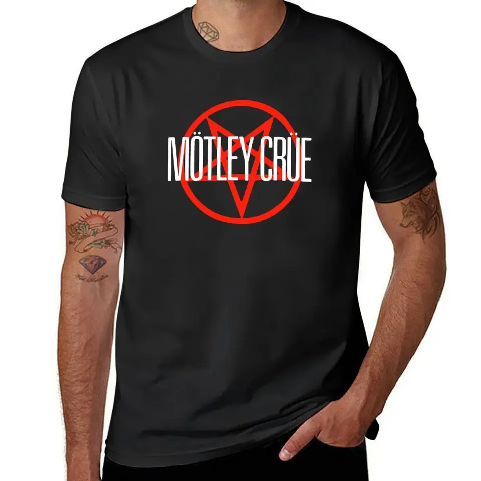Pentagram biele tričko s krátkym rukávom pre chlapec Tees pánske tričká