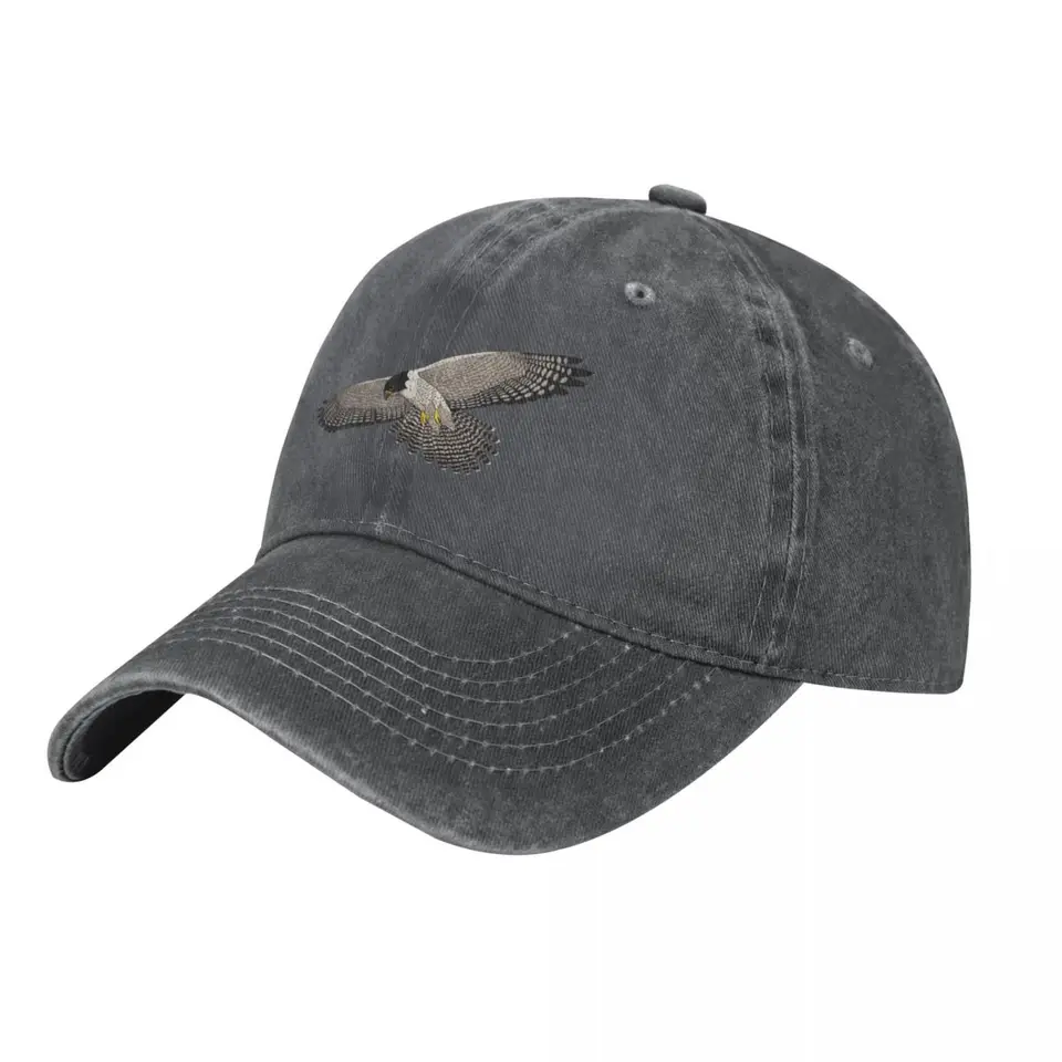 Peregrine Falcon Flying - Muž Peregrine Falcon Baseball Cap Anime Hat Thermal Visor Men Caps Dámsky