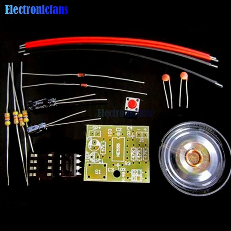Perfect Worter Bell Suite Electronic Production Door Bell Suite DIY Kit NE555 Veľkoobchod
