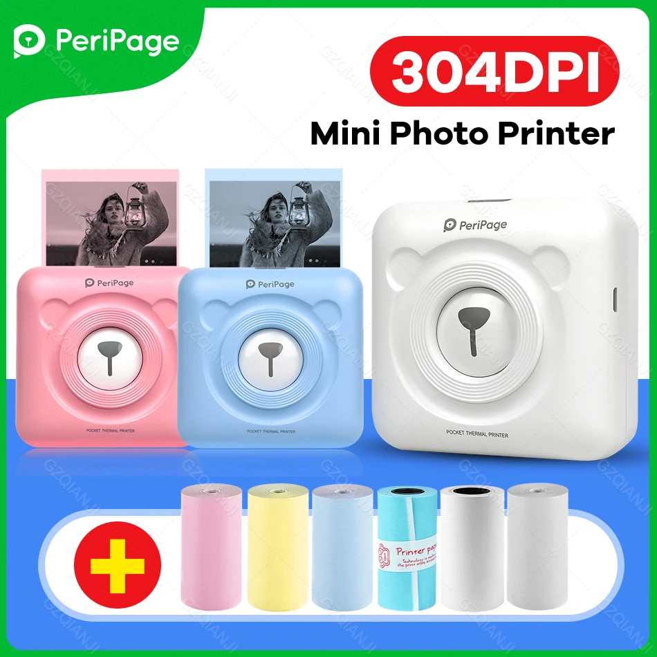 Peripage A6 304DPI Photo tlačiareň