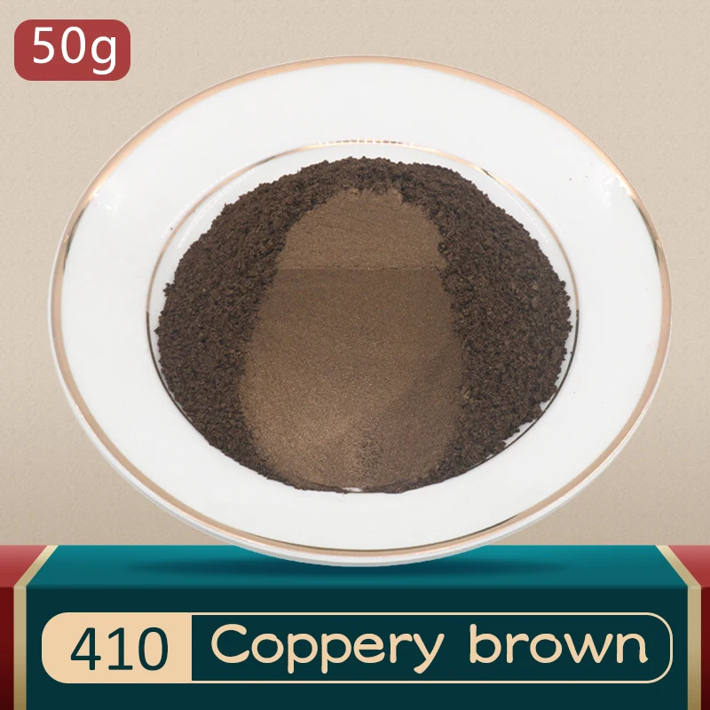 Perlové práškové povlaky Prírodný minerálny minerálny sľudový prach typu 410 perlalizovaný pigment