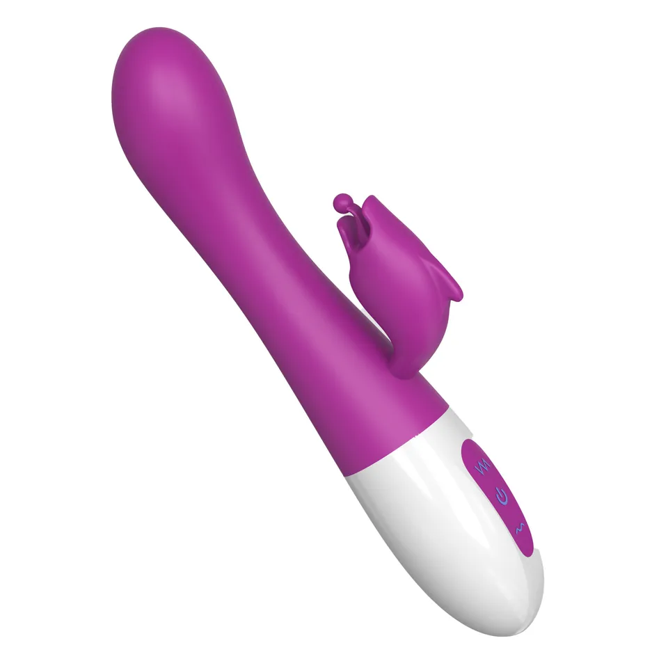 Perorálne a jazyk lízanie vibrátora 2-v-1 s stimuláciou s stimuláciou G-Spot Massager Sex Hračky pre ženy