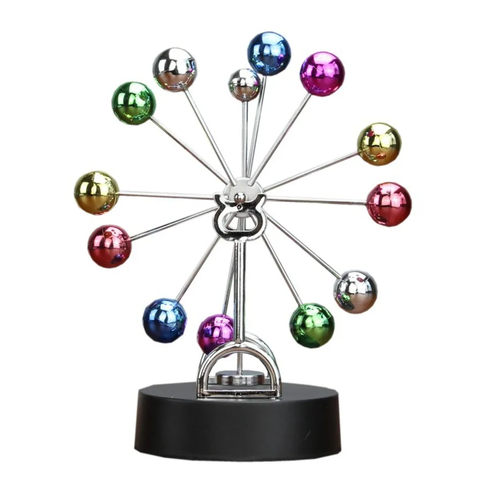 Perpetual Motion Machine Gerris Wheel Balance Toy Art Balance Hračky Hrace Baning Decompressive Science Psychology Domáca kancelária Decor Decor
