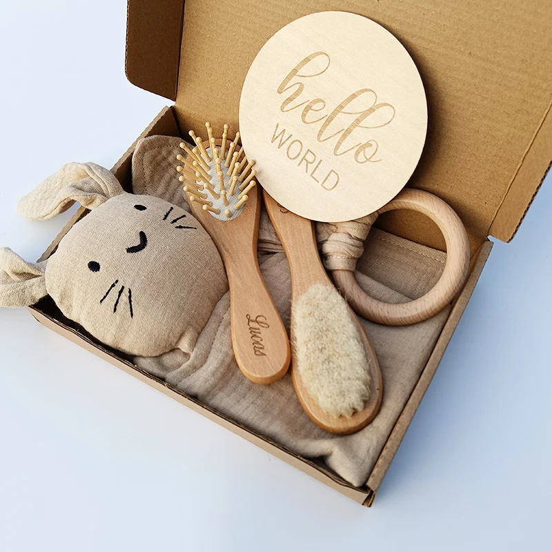 Personalizované meno Novorodenecká kúpeľňa Gift Set
