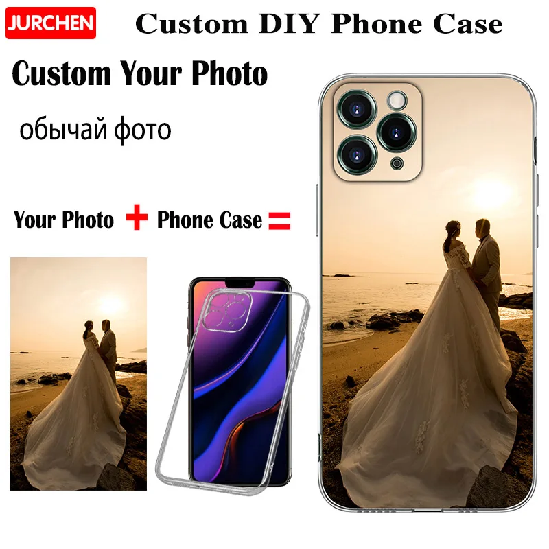 Personalizované personalizované fotografické puzdrá pre iPhone 14 13 12 Mini 11 Pro x x Max xr 6 6s 7 8 Plus 5 5s SE 2020 2022 Obálka názvu silikónu