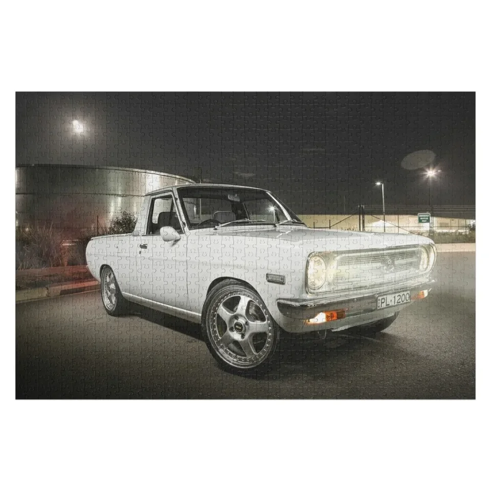 Personalizovaný darček Diorama Personalizované hračky Personalizované hračky Personalizované hračky Peter La Spada Datsun 1200 Ute Jigsaw Personalizované darček Diorama