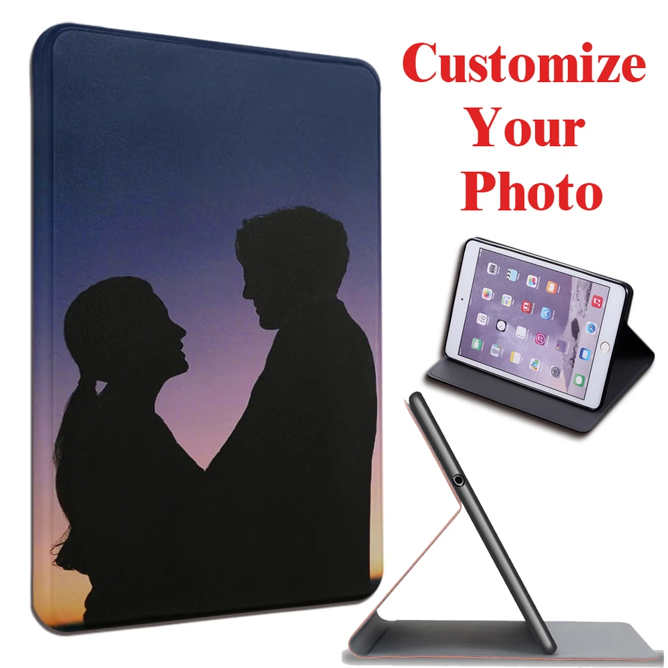 Personalizovaný prípad folio pre novú iPad 9. generáciu, iPad 7./8. gen Custom Case