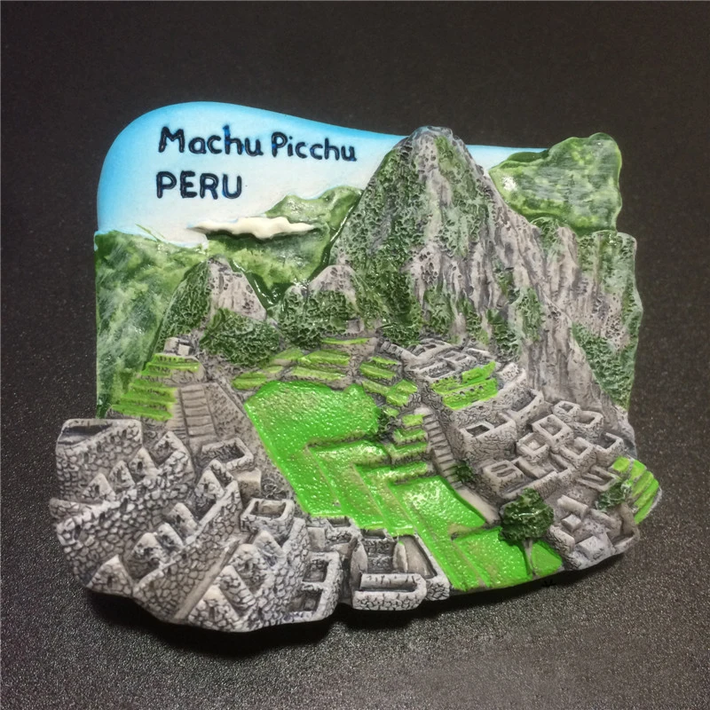 Peru chladničky Cestujúci suveníry Machu picchu chladničky Magnety Domáce dekorácie narodeniny darčeky Darčeky Magnetické nálepky