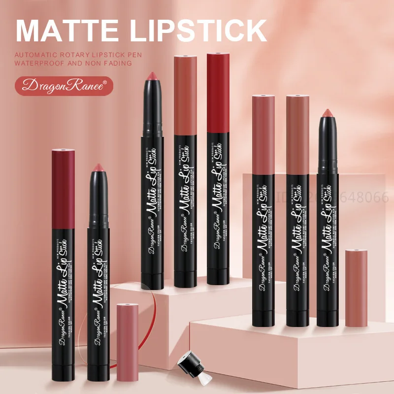 Perzová ceruzka Vylepšuje tvar pery rúžový make -up vodotesný sexy matný pluchový pery ceruzka Dlhodobý zvlhčujúci make -up Lipliner