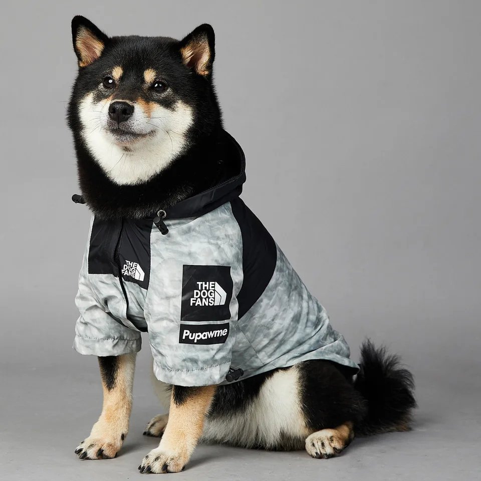 Pes Face Dog Clothes Rain alebo pre malých veľkých psov veterný kabát veterný buldog francúzsky buldog mikina pre psov šaty bunda chihuahua