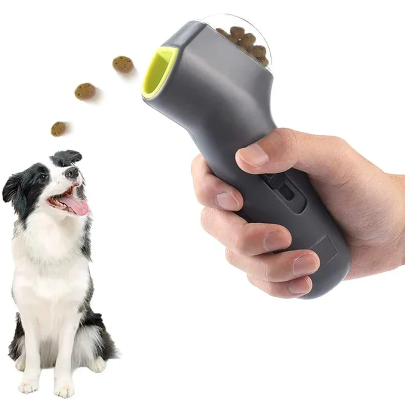 Pes Interactive Training Toy Pet Snack Catapult Launcher Outdoor Beach Toy Dog Det Launcher Snack Food Feeder Pet Supplies