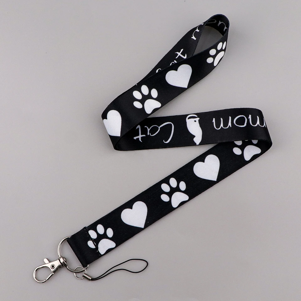 Pes Mama Lanyards pre kľúče