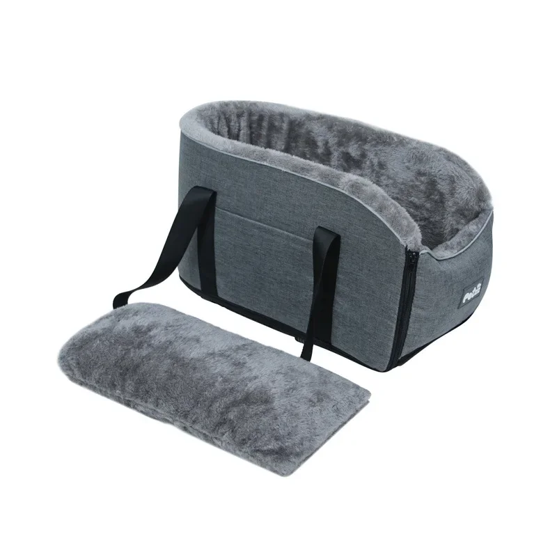 Pet auto chovateľská stanica Cat Kennel Car Central Control Bag Cat Cat Cating idúca z kabelky Pet automobil