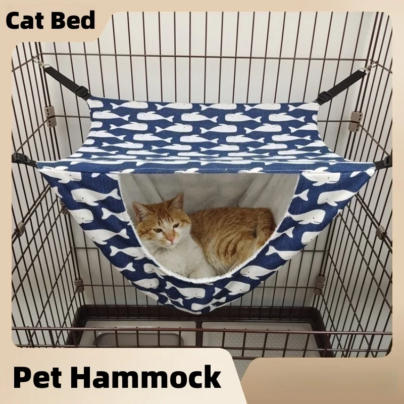 Pet Cat Bed Bed Hammock dvojvrstvový spiaci dom hojdacích hračiek Pet dodávky pre mačky králiky škrečky frets frerety lôžko rohože