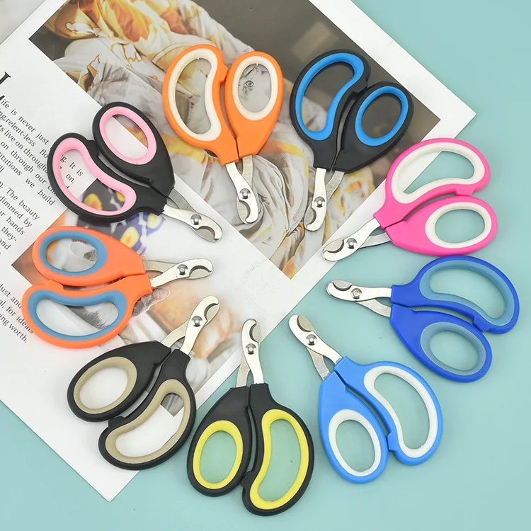 Pet Cat Dog Clipper Cutter Cutter z nehrdzavejúcej ocele Nožnice Nožnice Clippers Claw nechty Dodávky pre odborníkov