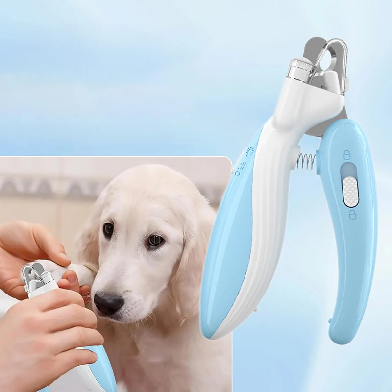Pet Clippers Clippers Pet Clippers Clippers s LED LED ľahkým pastienky Nožnice pre psie mačky malé zvieratá