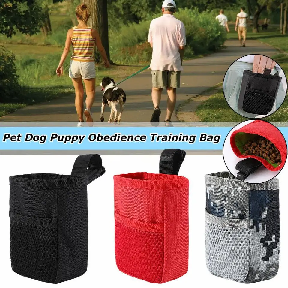 Pet Dog Puppy Training Dresad Snack návnada domácich miláčikov kŕmenie vreckového vrecka poslušnosť Agility vrecko na vrecko na občerstvenie vrecko na odmeň