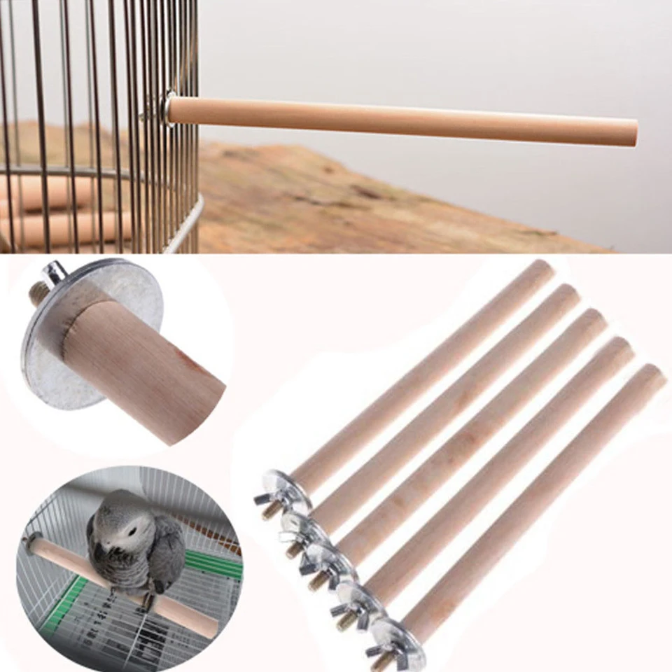 Pet drevo zavesenie stojan na stojan na vtáčie hračky Pobočka pre vták Parrot Palerkot Cockatoo Cockatiel Cage Accessories Pet Supplies
