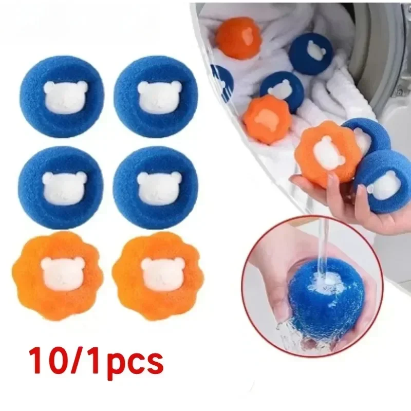 Pet Hair Remover opakovane použiteľný guľôčkový práčka práčka filter vlnená nálepka mačacie vlasy Remover