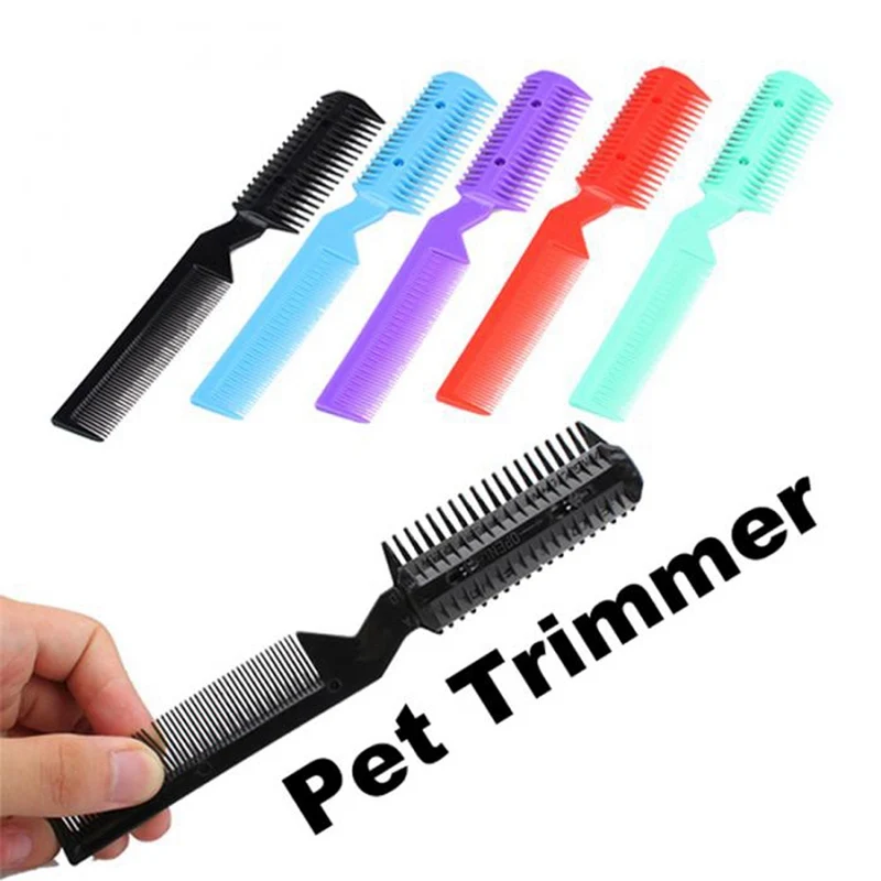Pet Hair Trimmer Combs Profesionálny domácimi zvierata