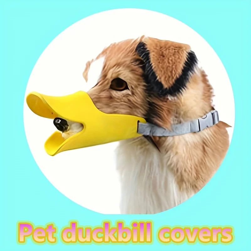 Pet psí papuľa Veľká silikónová kačica