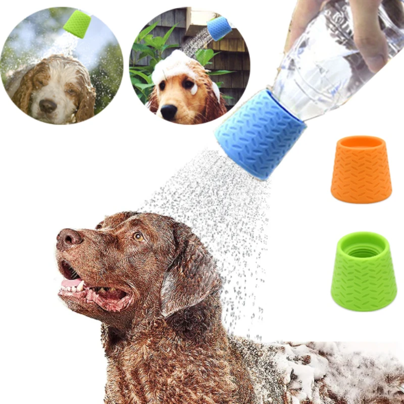 Pet sprcha silikónová maznáčik sprcha hlava vonkajšia mačka a psie sprcha čistenie Dodávky prenosná sprcha pre domáce zvieratá