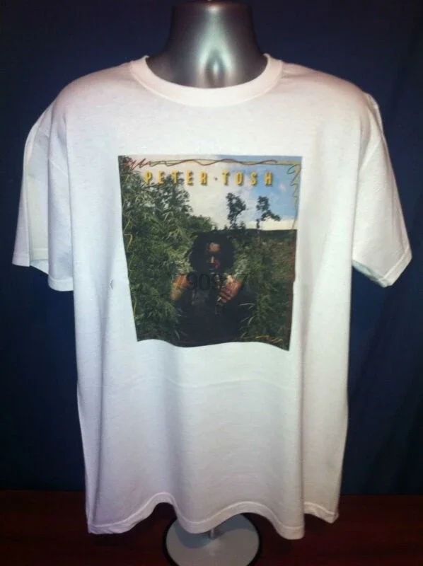 Peter Tosh Tričko legalizuje Burning Spear Bob Marley Reggae Rasta oceľový pulz
