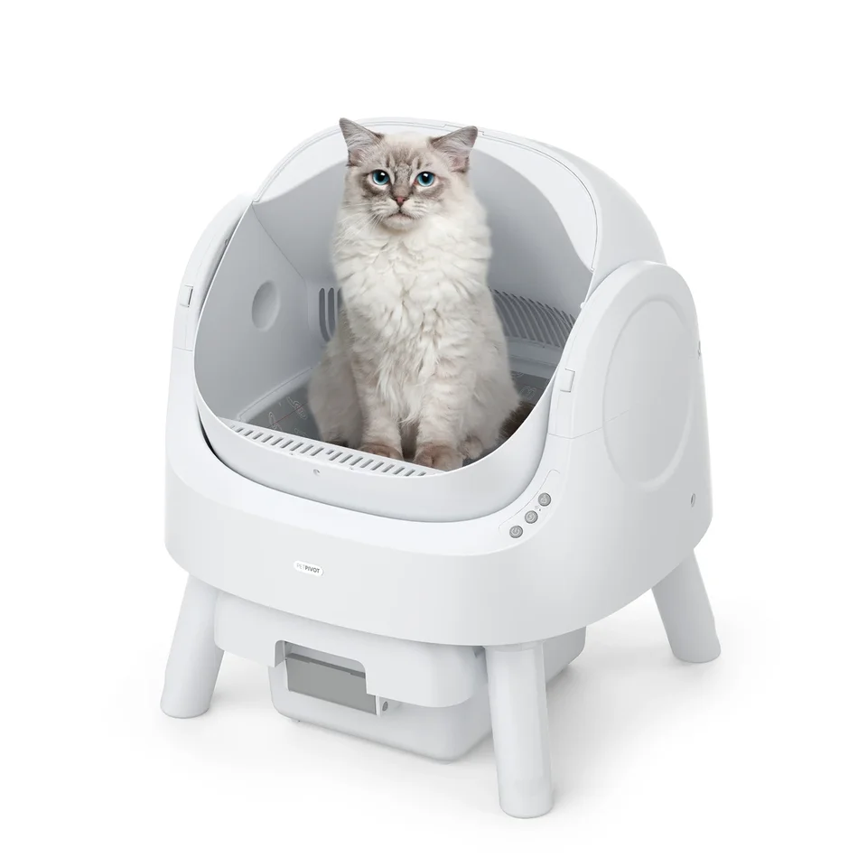 Petpivot populárny domáce zviera inteligentné výrobky Cat Litter Box