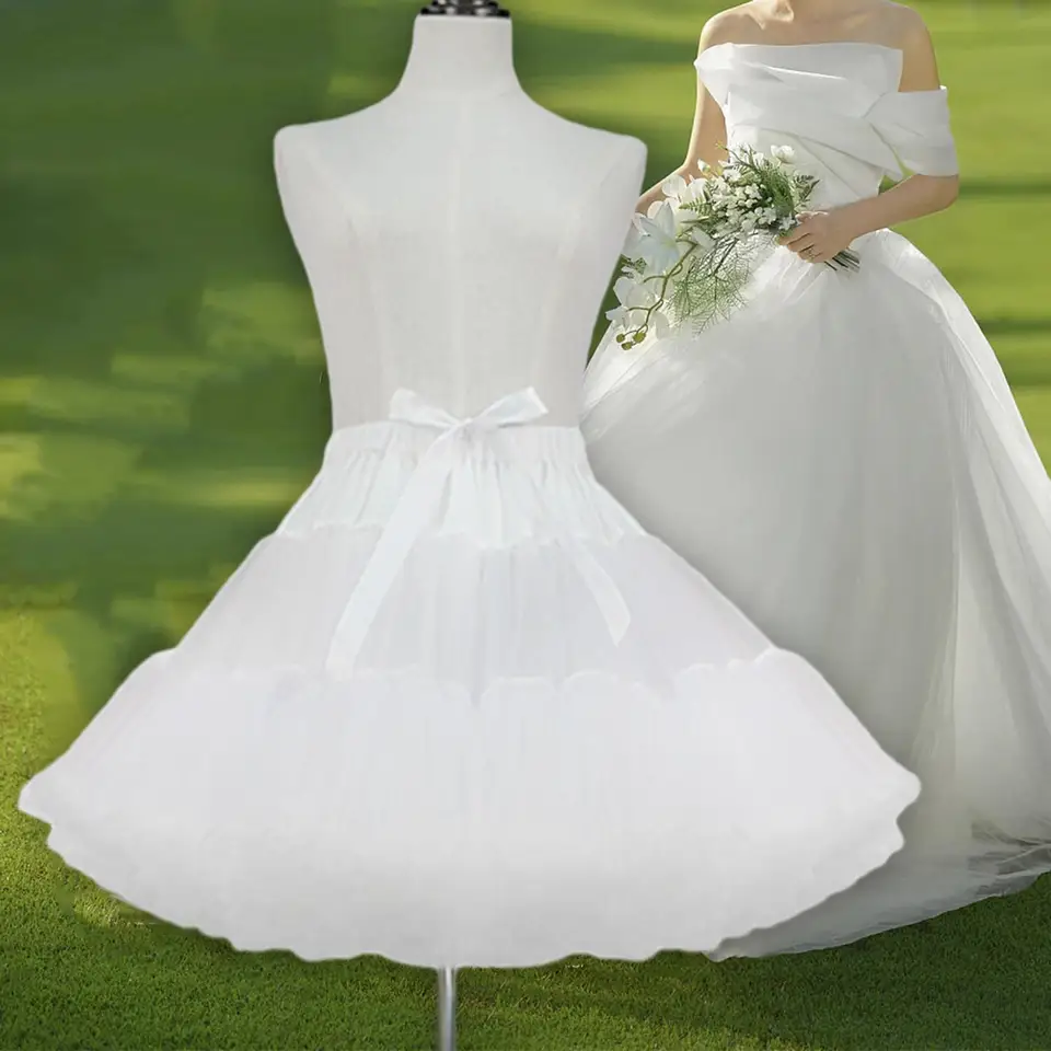 Petticoat sukňa pre ženy Tulle Petticoat Underwear Hoopless tutu sukňa pettiskirt na narodeniny baletné tanečné princezná princezná