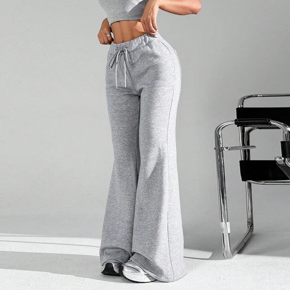 Pevné vzplanutie Elegantné nohavičky nohavíc nohavíc Y2K nohavice Ženy Zimné oblečenie Cencil