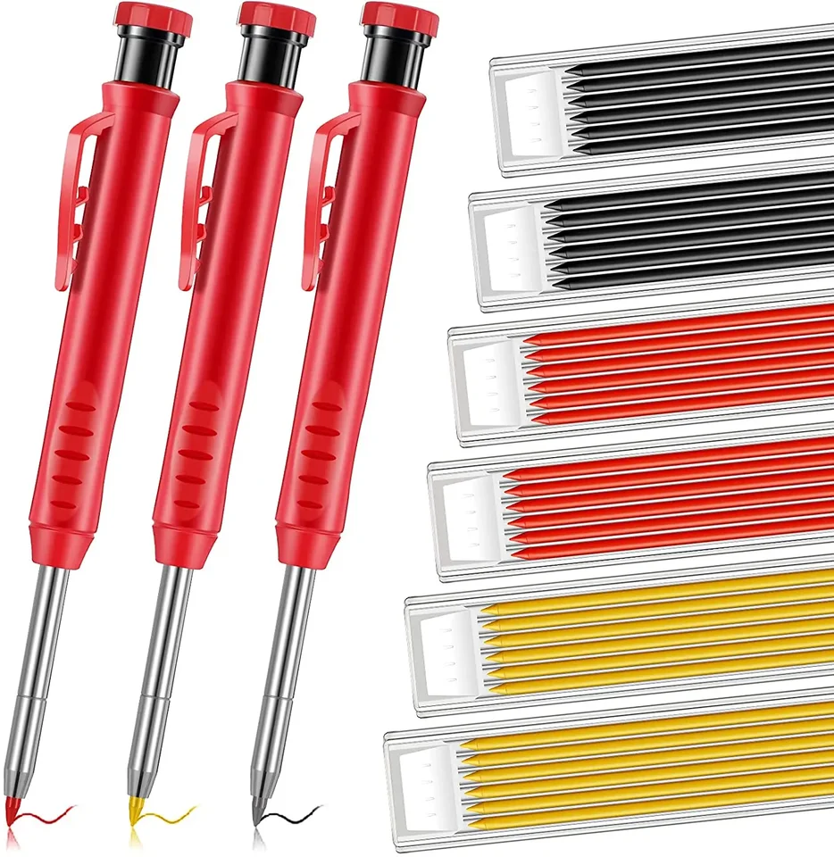 Pevný tesár Mechanická ceruzka s orezávačom na drevá