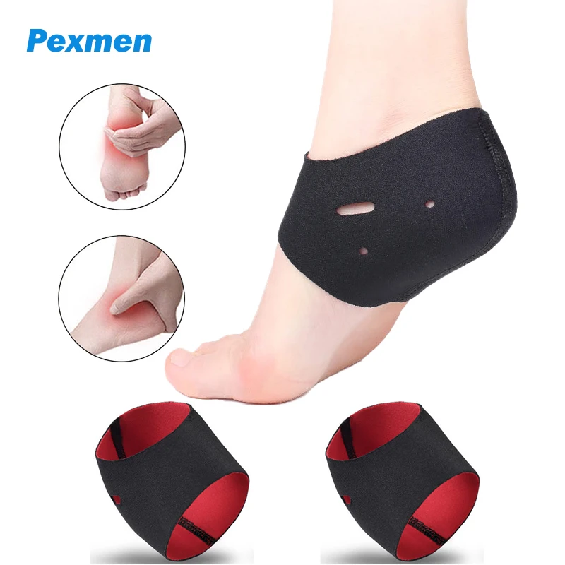PEXMEN 2KS/PIRE Päty CUSHIONS Poháre pre Achillovu burzitídu Prasknuté vankúšiky Plantár Fasciititída