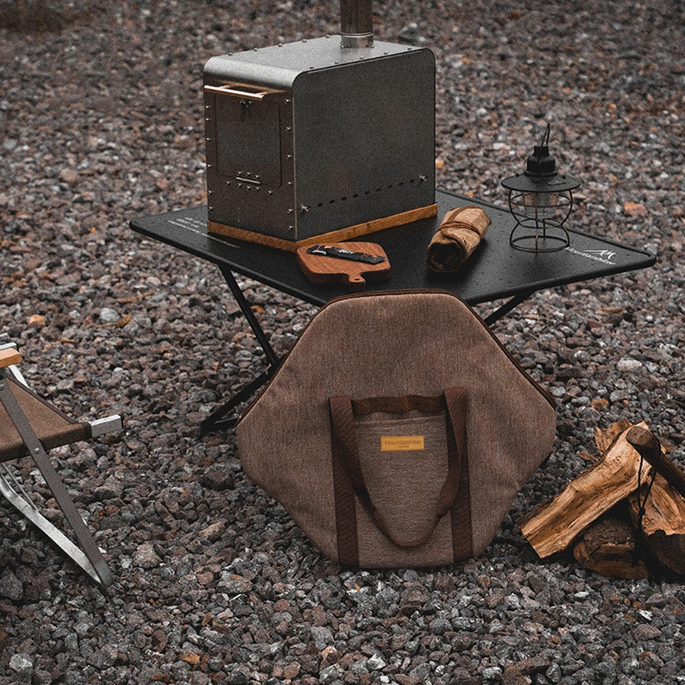 Pečenie jedál Pans Storage Bag Prenosné kempingové kuchynské riady Skladovací taška Anticolision Protection Outdoor BBQ Nástroj