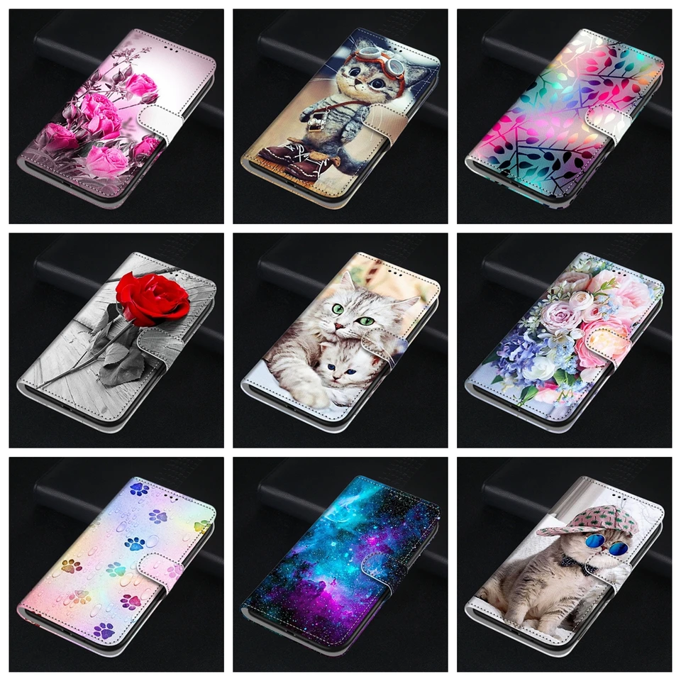 Peňaženka I Phone 15 Plus kožené puzdro pre fonda iPhone 15 14 13 12 11 11 Pro Max Pase Cute Cat Dog Flip zadné kryt