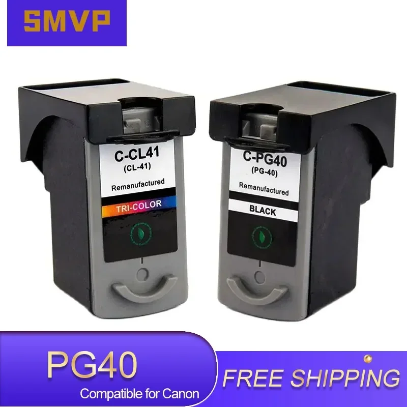 PG 40 CL 41 PG-40 CL-41 PG40 CL41 Premium renasurovaný atramentový kazeta pre Canon Pixma IP188 IP 1800 IP1800 Printer