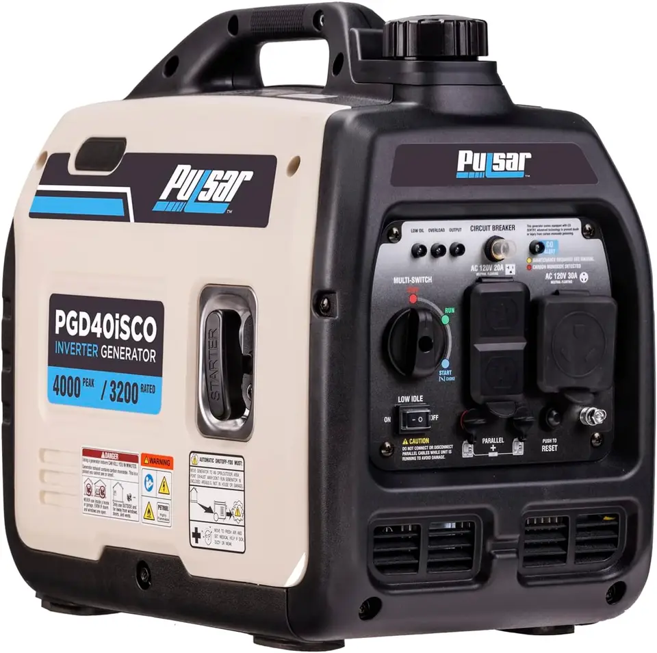 PGD40ISCO Ultra Light Quiet 4000W Prenosný generátor meniča plynu