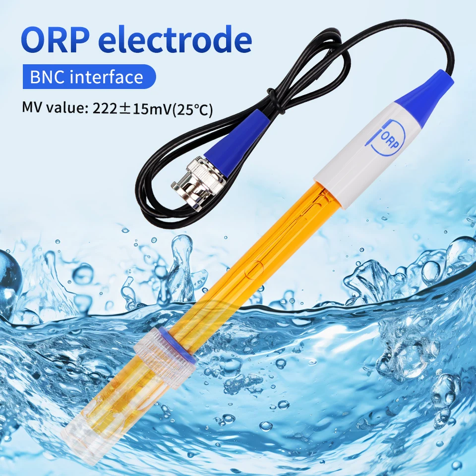 PH/ORP kompozitná elektródová sonda BNC konektor 0-14 pH/- ± 1999MV pre laboratórnu experimentálnu analyzátor akvária hydroponickej vody