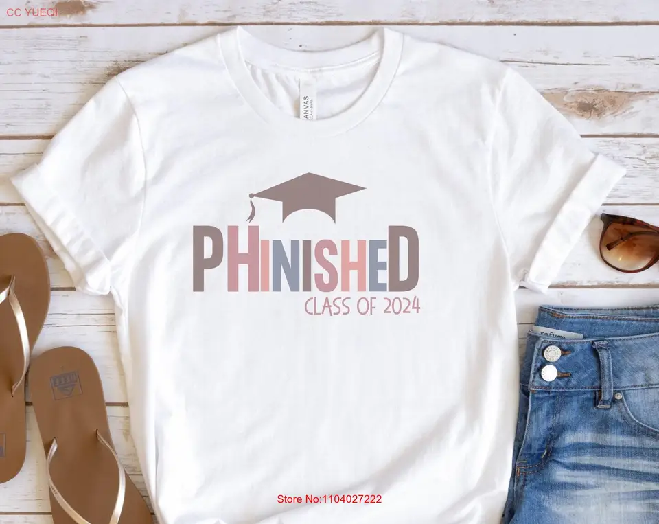 PhD promócie pre jej finanované tričko Triedy triedu 2024 Doctor Philosophy Grad Gratulujem Gratulujem Gratulujeme skončiť nový Dr.