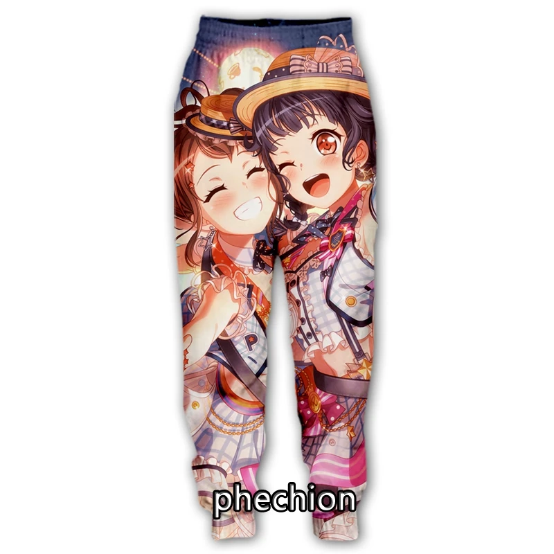 Phechion Noví muži/ženy Bang Dream! Je to mygo! 3D tlačené príležitostné nohavice módne streetwear muži uvoľnené športové dlhé nohavice F51