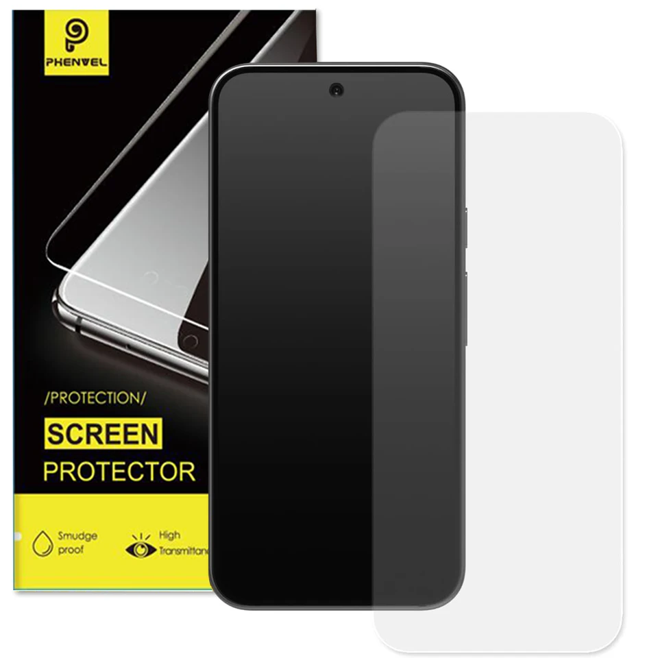 Phenvel Glass pre Google Pixel 9 Pro, Pixel9, Pixel 9 Pro XL Crystal Temperted Glass Screen Protector Ultrazvuk odomknutia