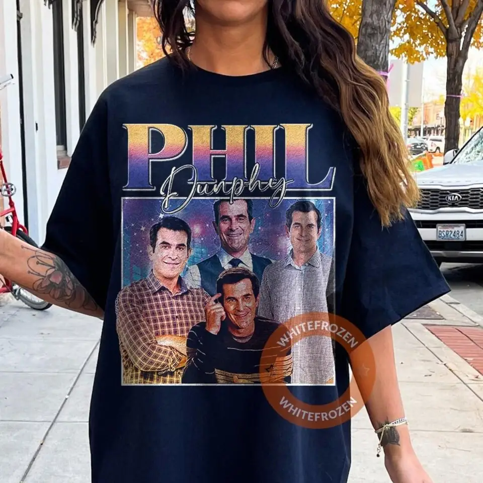 Phil Dunphy pocta Tričko Moderné rodinné tričko Moderné rodinné televízne seriály tričko Phil Dunphy pre fanúšikov