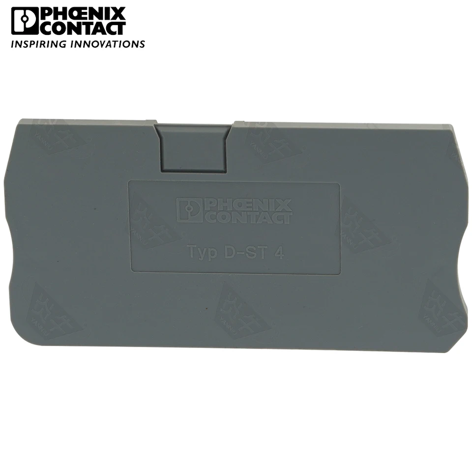 Phoenix Contact Plug-in Din Rail bez skrutkových koncových blokov D-ST 4 3030420 Koncový kryt príslušenstva pre ST 4 šírka 2,2 mm výška 55,9 mm