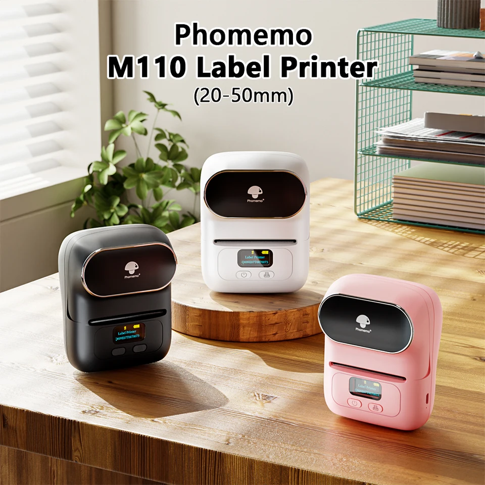 PHOMEMO M110 Prenosná štítok Tlačiareň